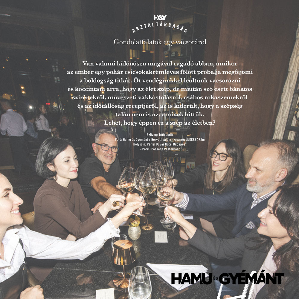 Gondolatfalatok egy vacsoráról