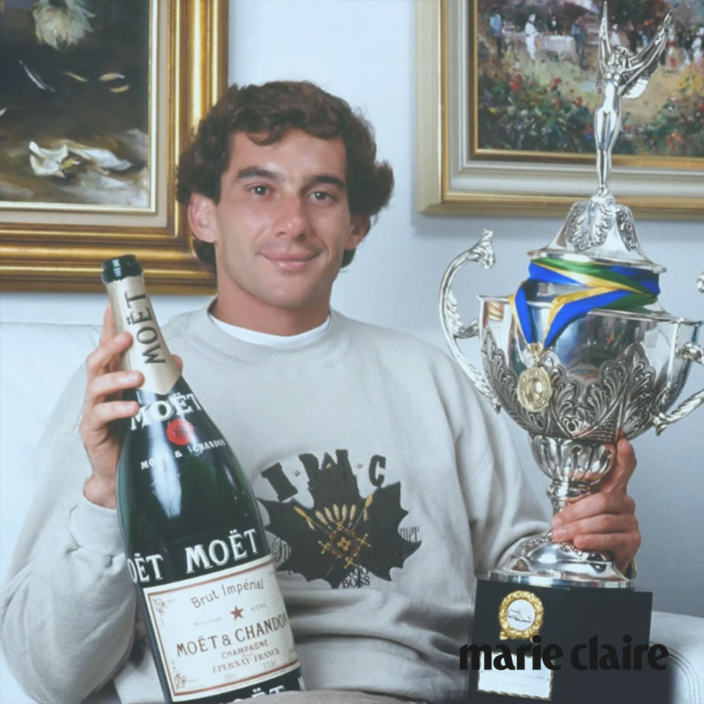 Pezsgőben ázó dobogó és ikonikus palackok: a Forma 1 és a Moët & Chandon története