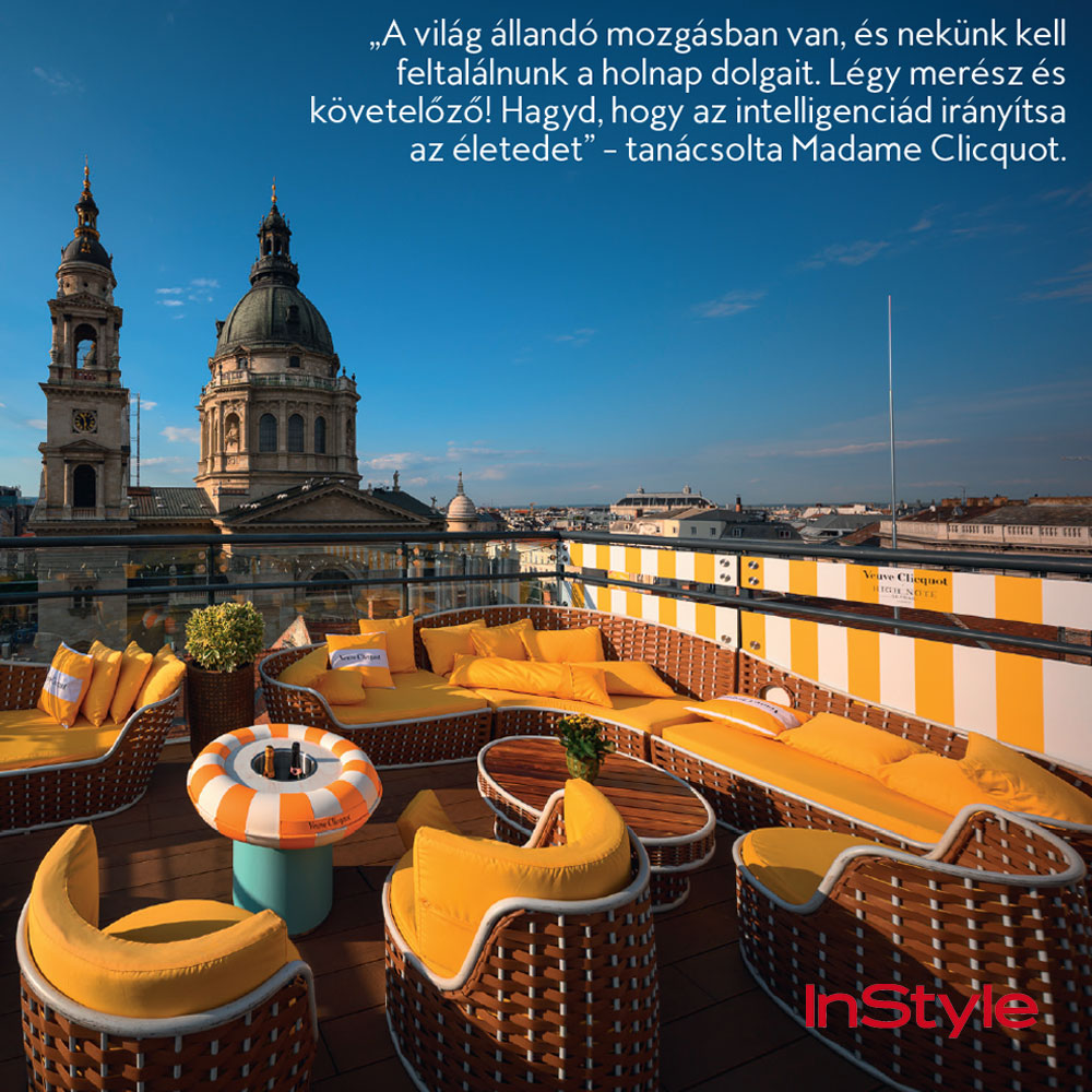 Champagne - élmény Budapest felett